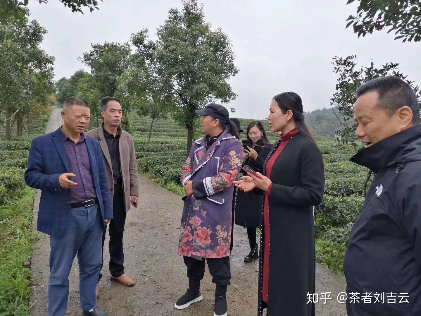 茶者刘吉云 的想法 我们的贵州茶源文化传媒团队来到开阳南贡