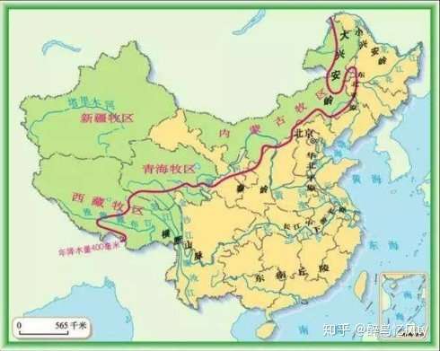 长城的走向线路很有意思.