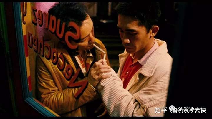 电影上映10周年后,杜可风放出了彩色的剧照.