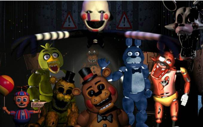 玩具熊的五夜后宫系列 five nights at freddy"s