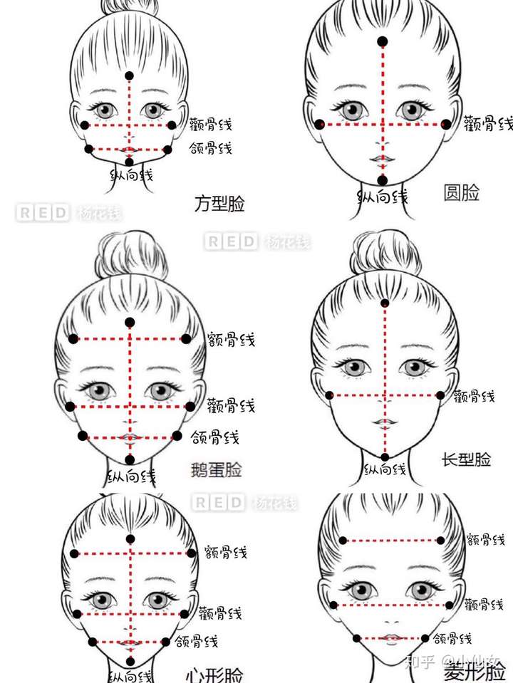 女生怎么根据脸型和与五官制定发型?