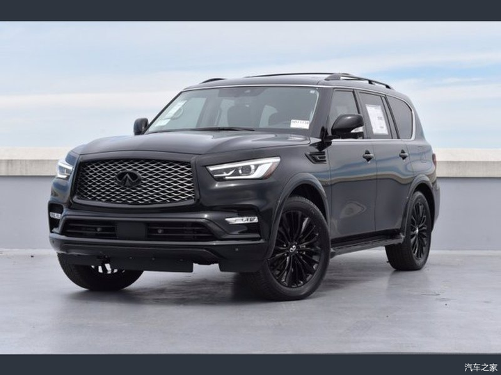 2020款英菲尼迪qx80,黑武士,更显霸气,真七座大型suv