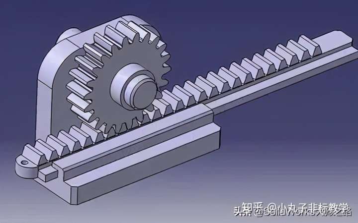 专业知识齿轮齿条的分类及主要应用