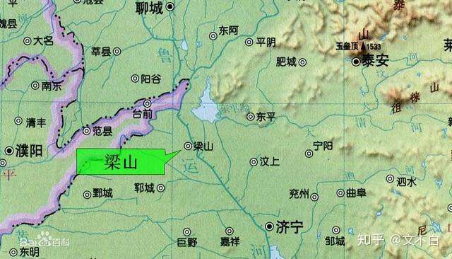 但是"梁山县"这个作为县名是新中国建立之后才有的,在此之前中国历史
