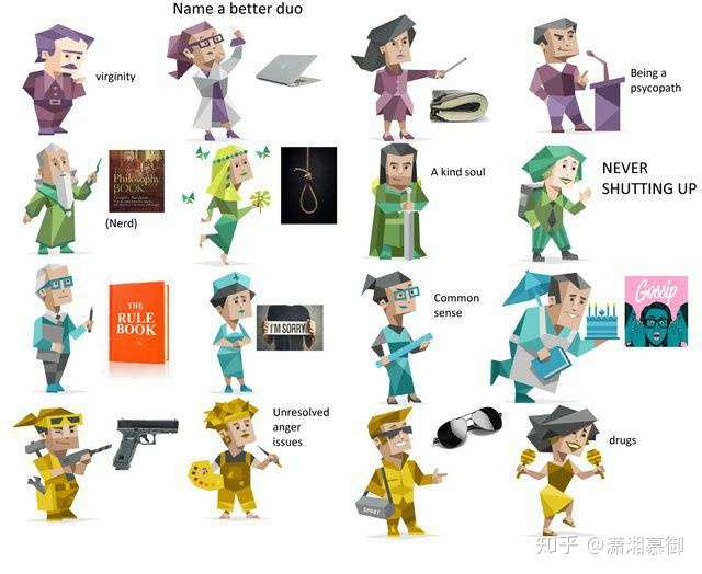 有没有mbti相关的有趣梗图?