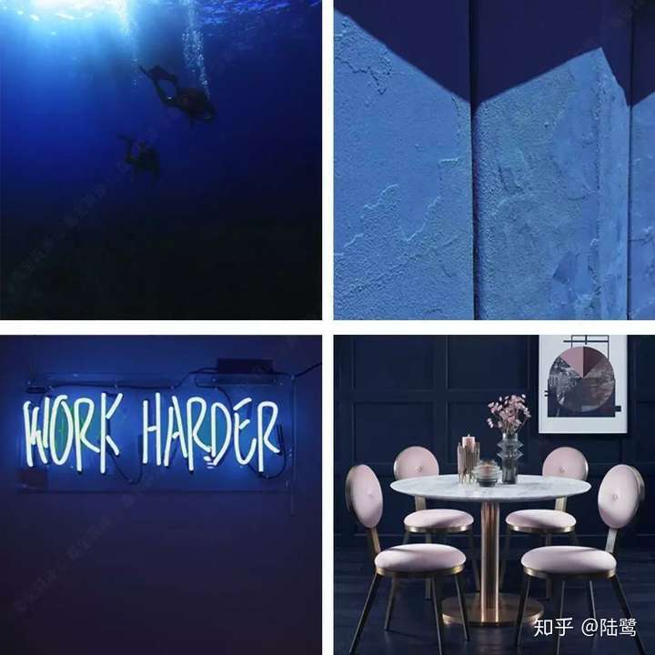 请问深蓝色装修色彩怎么搭配?要注意些什么呢?