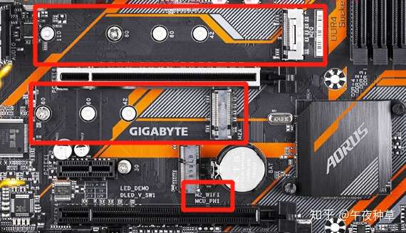 技嘉(gigabyte)b365 m aorus elite "小雕可以放几个硬盘?