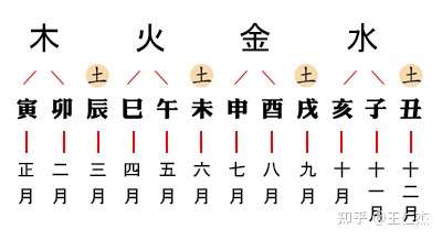 月柱地支寅木