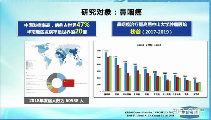 鼻咽癌在中国的发病情况,也号称广东癌