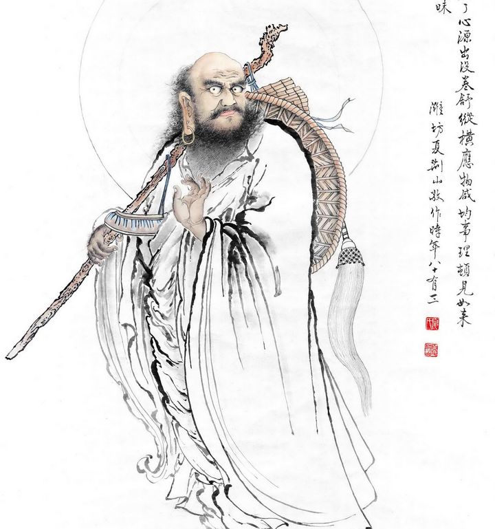 达摩祖师画像