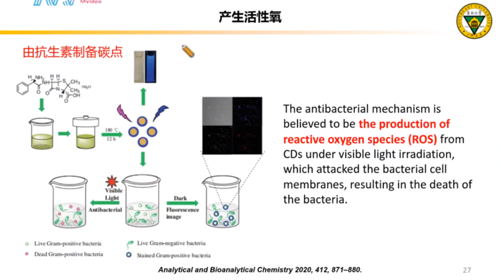 东南大学吴富根抗菌碳点讲座ppt碳点人