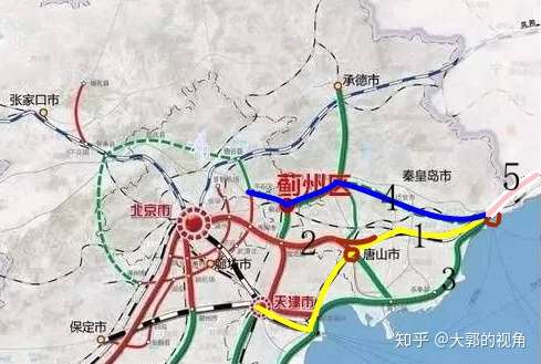 京沈高铁,秦沈客专和沈山线未来会如何分流运行?
