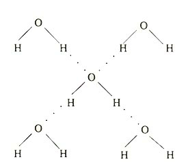 水分子间通过氢键等分子间作用力以相对稳定的结构聚集在一起