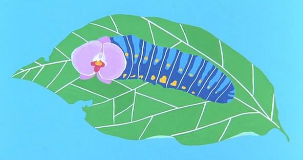 对于电影的再解读,我觉得不为过. 下面是剧中北野武的一些画