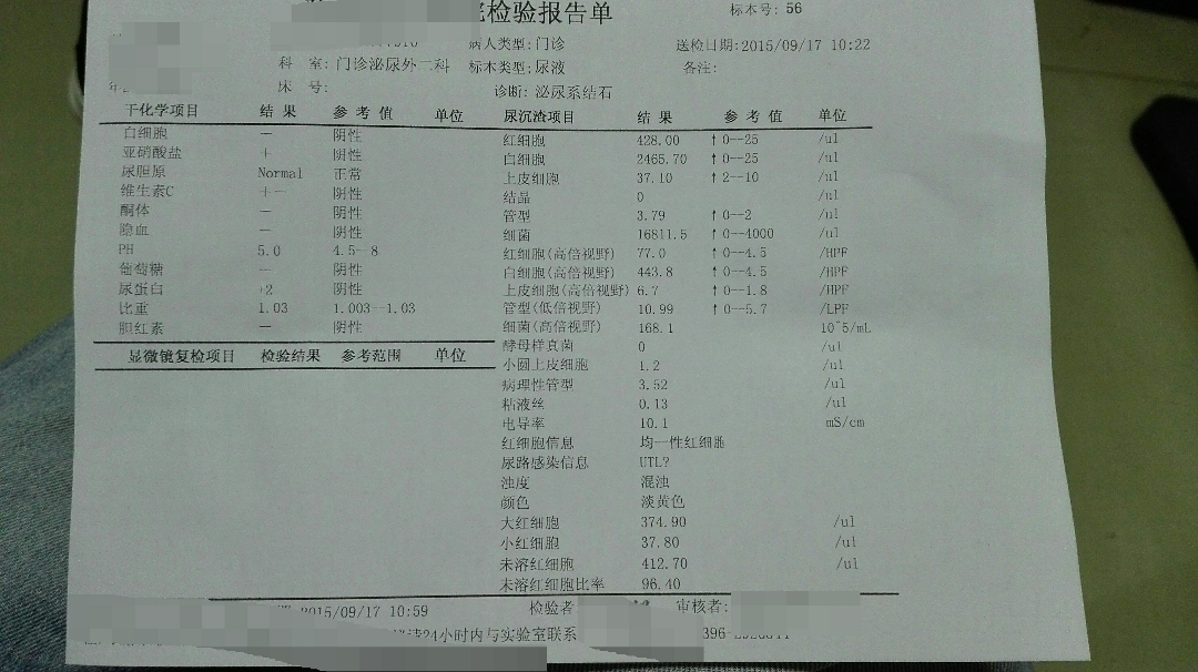 尿常规全部偏高,求知乎大神帮忙!? - 医疗诊断