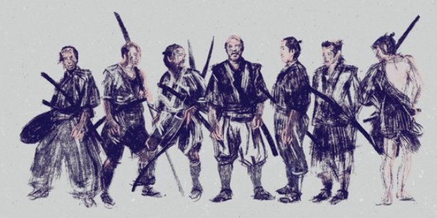 《七武士 整辑《七武士》共动用了约七亿日元.
