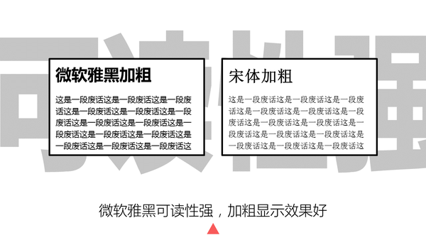 一款真正有粗体的字体 粗细对比明确,可用作标题 真正有粗体的意思是