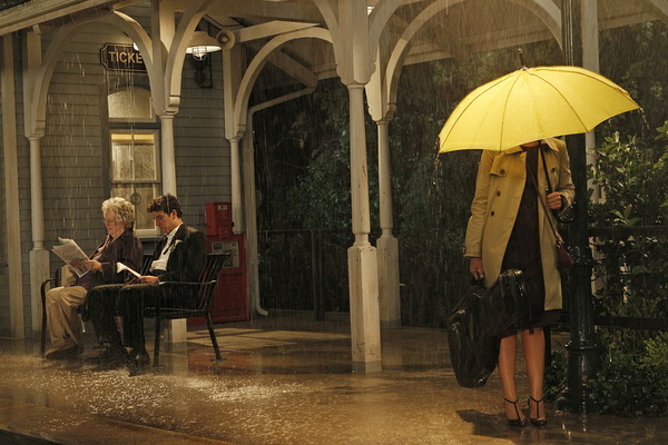 《how i met your mother》当中的小黄伞