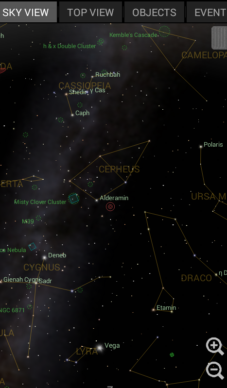 iPhone6默认星空壁纸是星空中的哪个位置?可以看到哪些星星? - 陈子鹏的回答 - 知乎