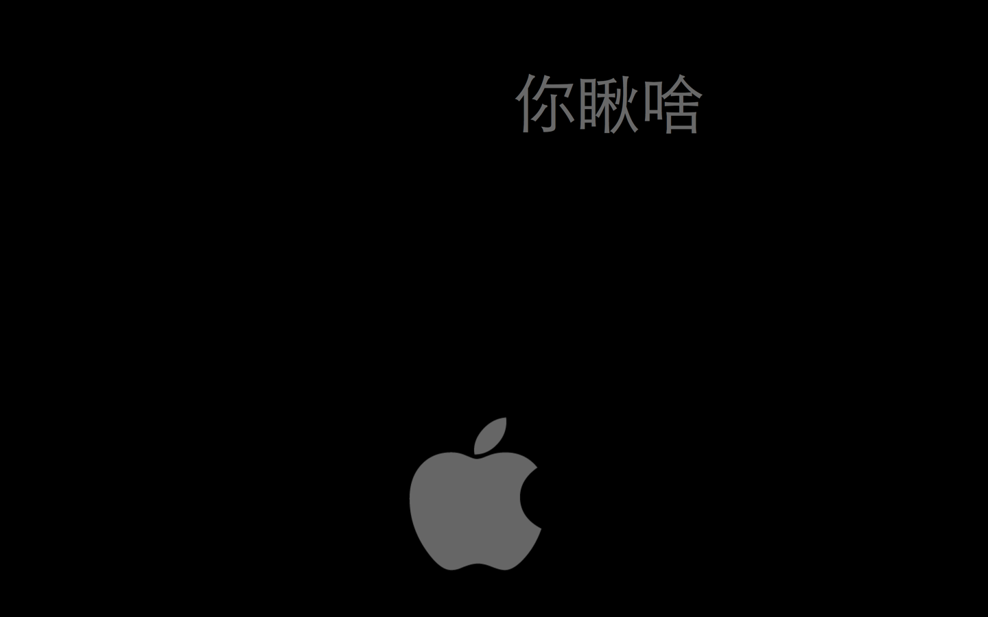 不仅是相对节能的屏保,还可以提醒别人, 这是私人电脑别瞎瞅瞅.