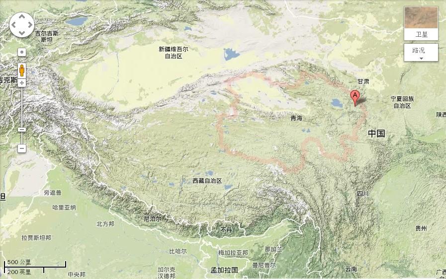 在行政区划 上,中国境内的青藏高原 范围涉及6个省区,201个县(市),即