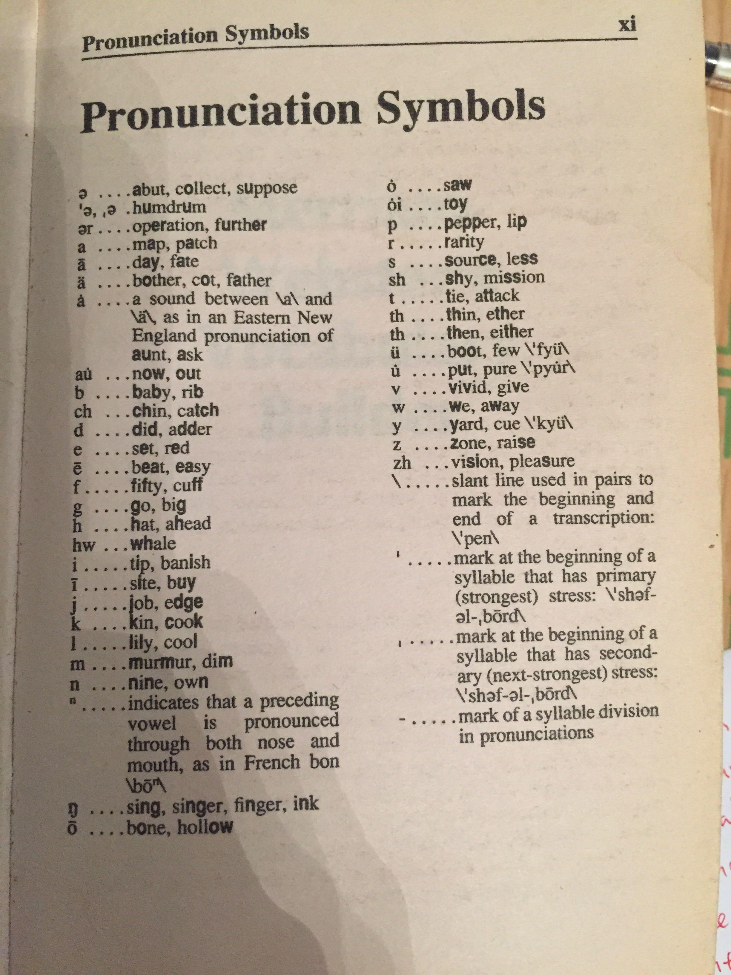 Webster's vocabulary builder 的注音为什么这么“奇怪”? - 英语 - 知乎