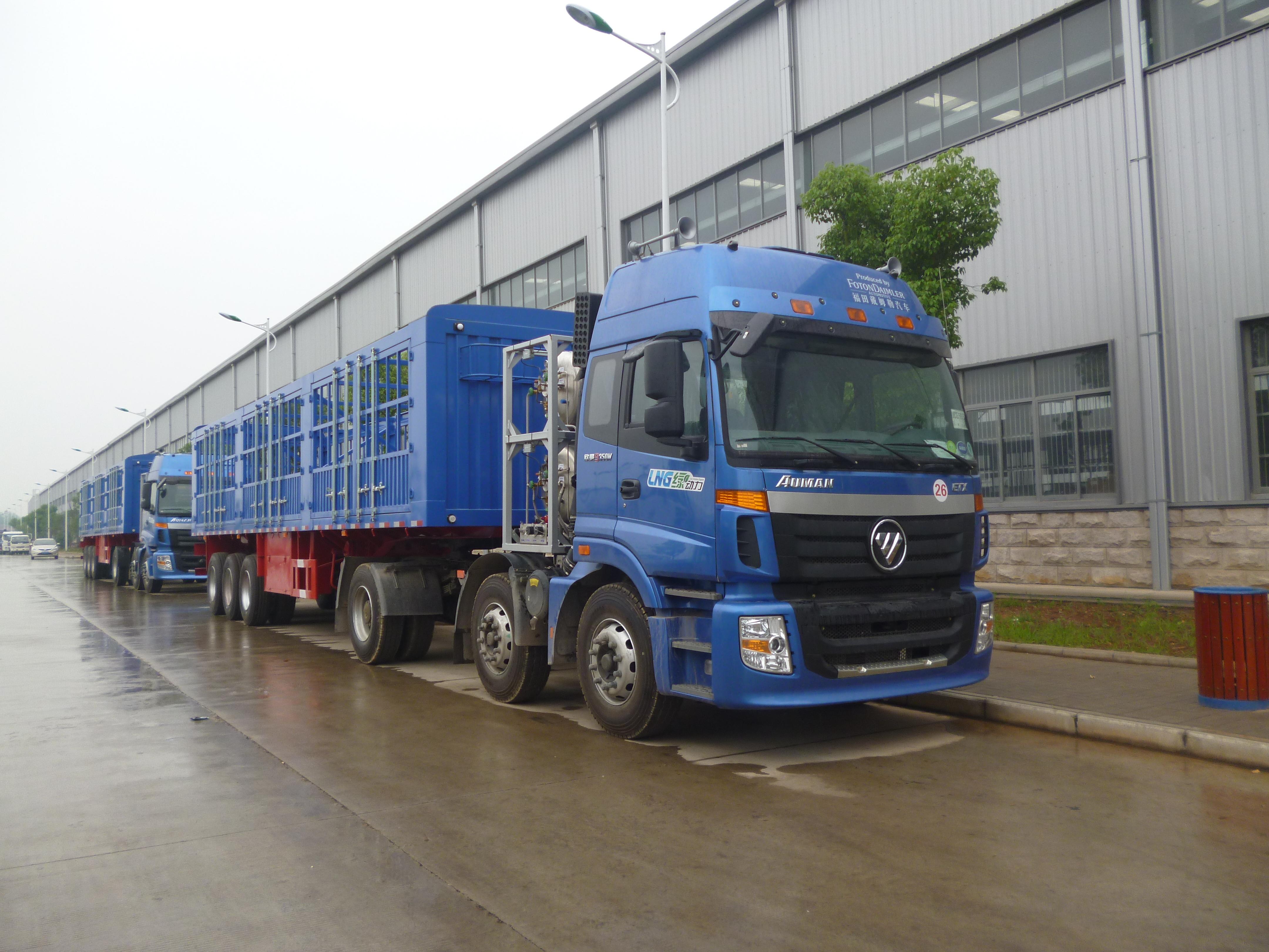 为什么中国的卡车大多是蓝色的?
