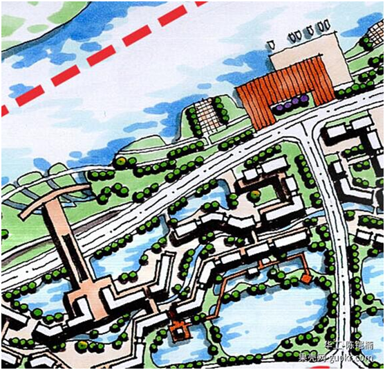 城市规划总平面手绘图教程