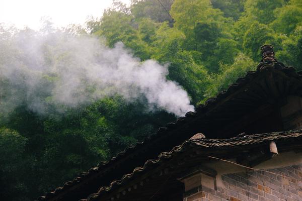 生火做饭,炊烟袅袅.