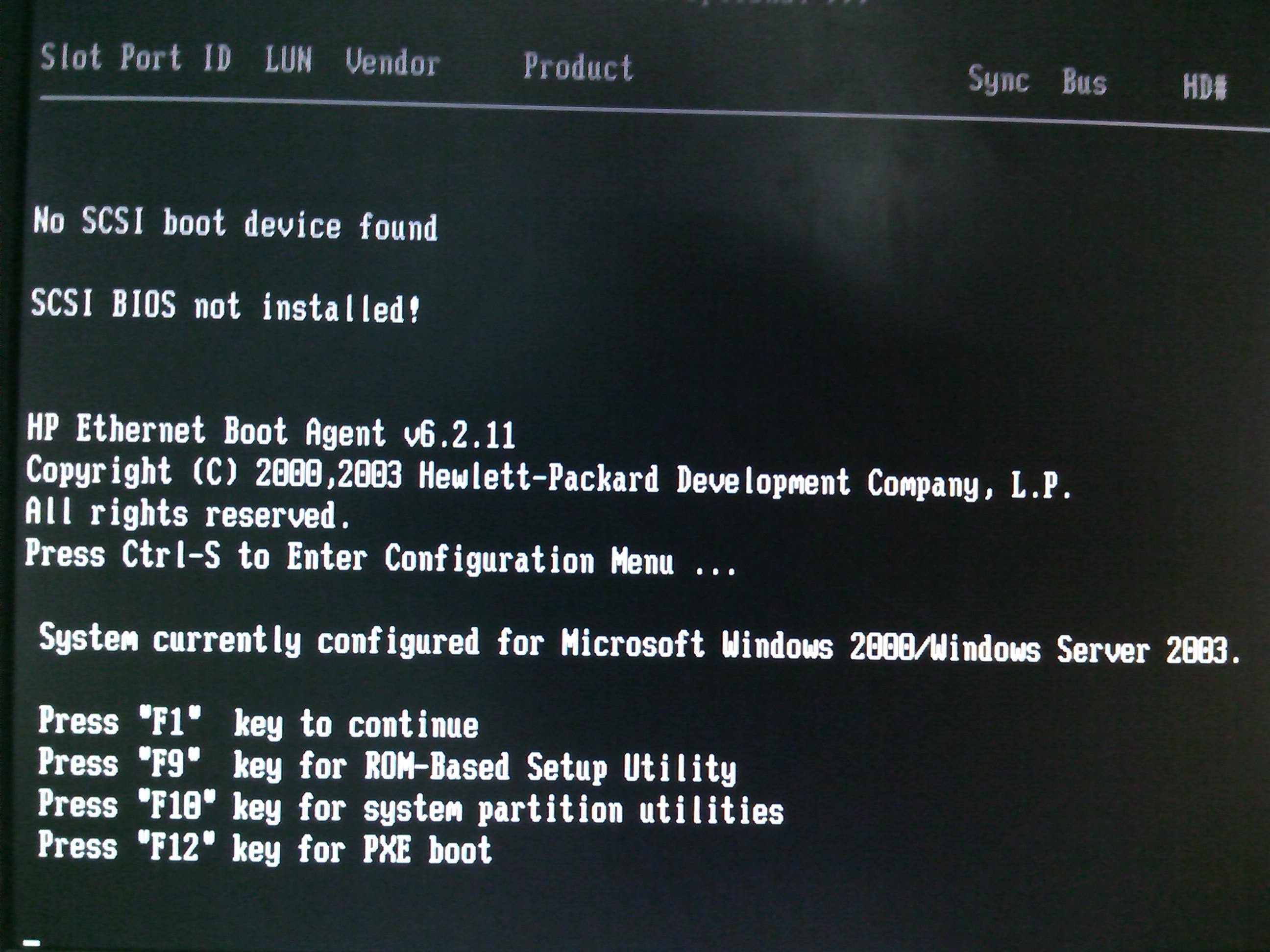 HP ML370服务器如何取消开机要按F1 key to c