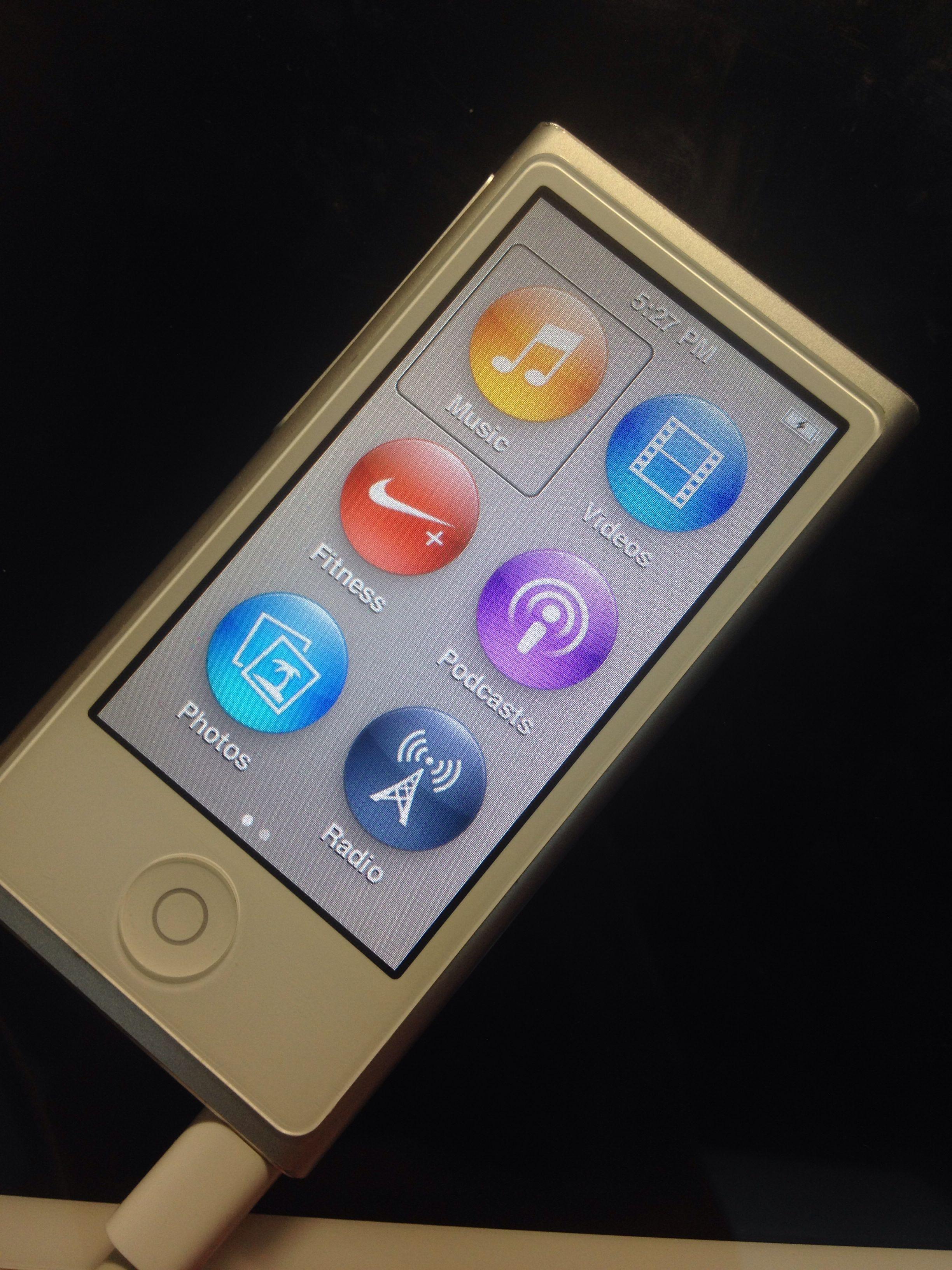 ipod nano7恢复出厂设置并更新至1.0.