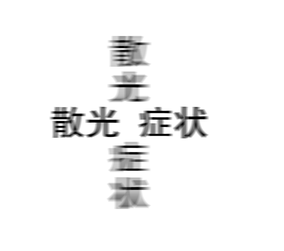 散光具体症状是怎样的?
