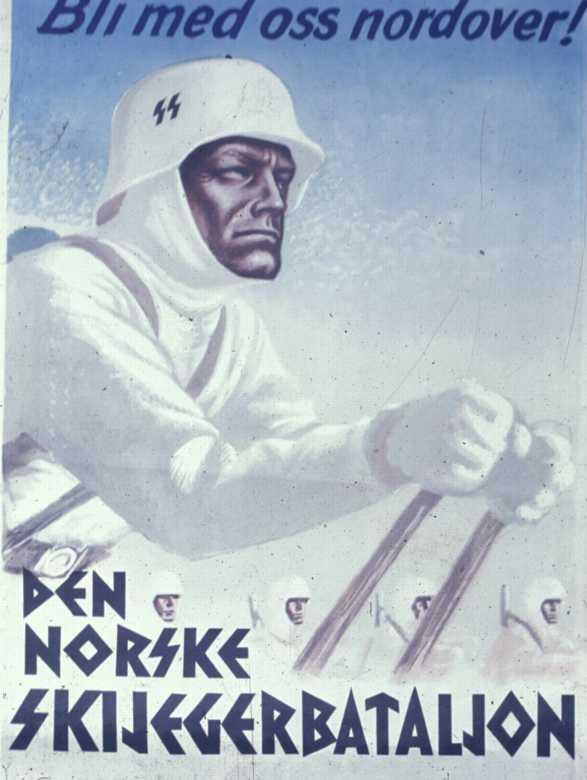 德国在挪威的征兵海报.