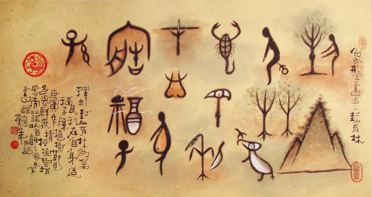 最早的人类文明开端于文字的诞生与发展,象形,楔形,数字,符号等等.