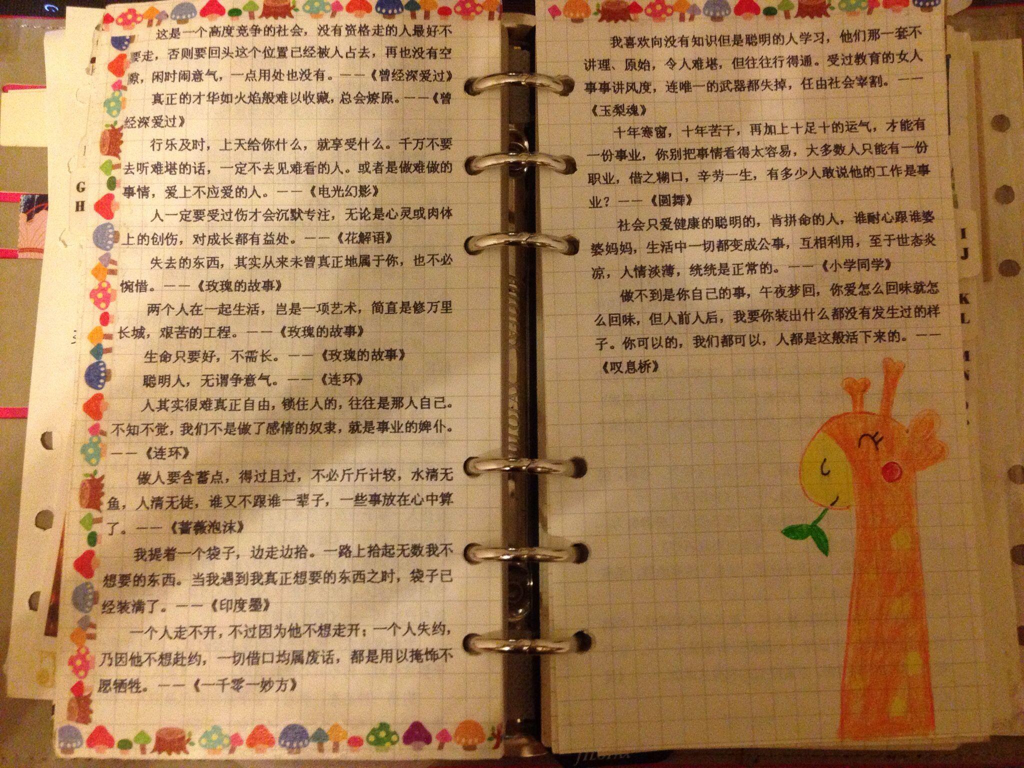 手帐怎么用?跟日记的区别是什么? - 个人成长