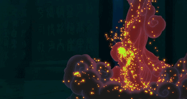 比如《花木兰》里的木须龙,《美女与野兽》里的野兽,《幻想曲2000》里