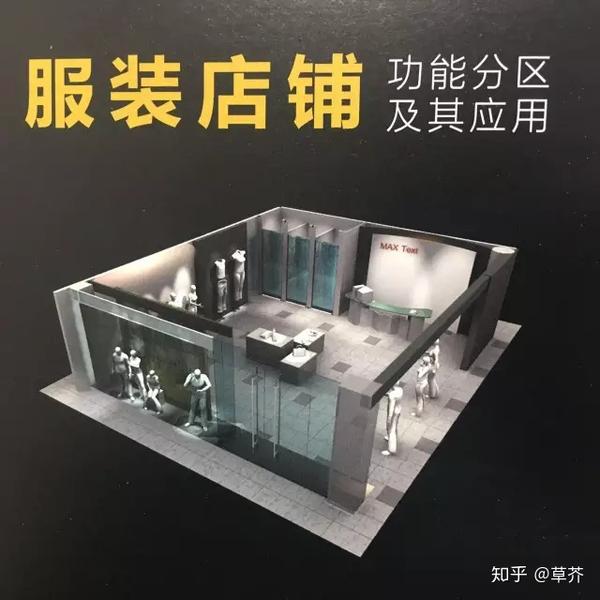 科普服装店铺的功能分区及其应用及照明方式