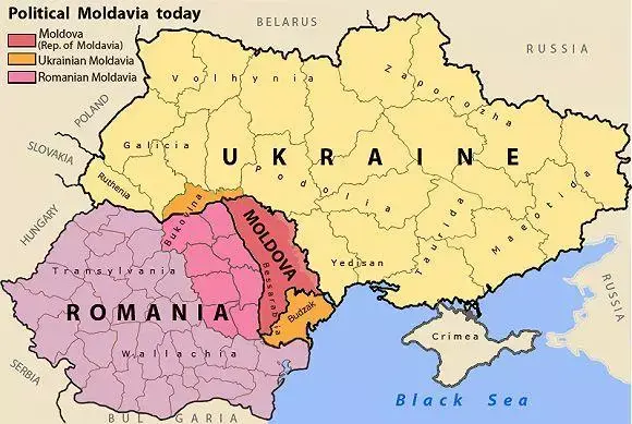 摩尔多瓦与罗马尼亚都是独立的主权国家,从地理位置上看,他两是邻居