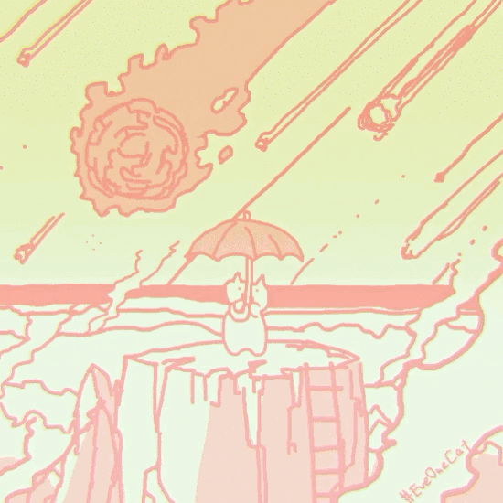 这些动图出自日本,有个女生自己立了个flag