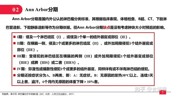 淋巴瘤分期标准