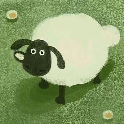 小羊肖恩头像|小羊肖恩比泽尔头像|肩膀有点痒 可能在长小翅膀