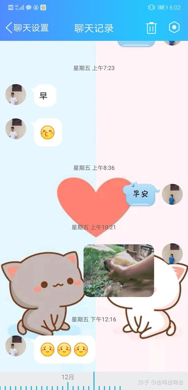 普通的情侣日常聊天都是什么样子的?