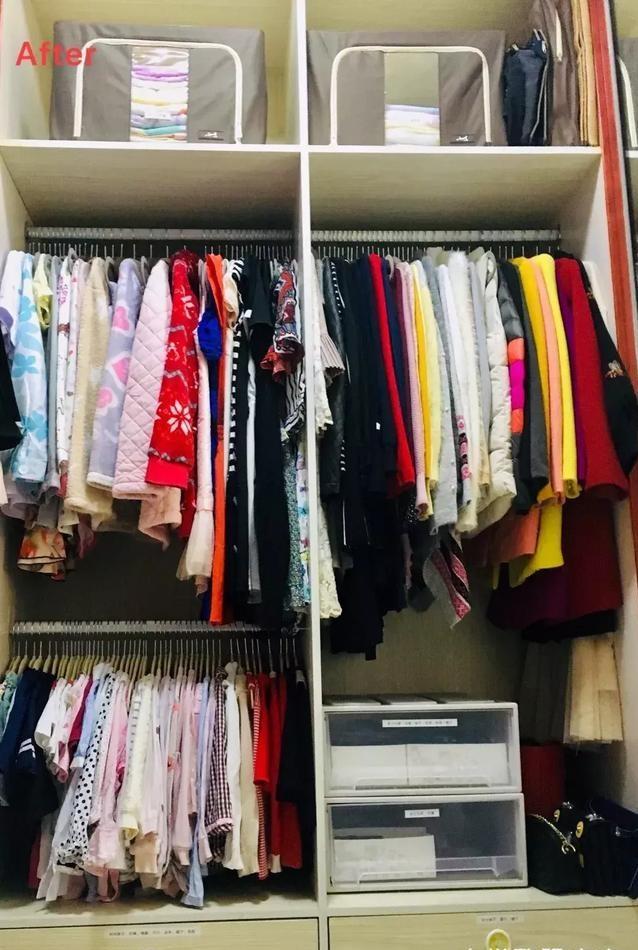 衣橱管理|整理师妙手改造凌乱衣橱变身明星衣帽间