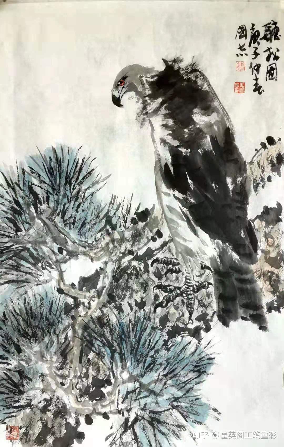 这样笔墨的味道,醉了多了人〈马国志写意画作品 知乎