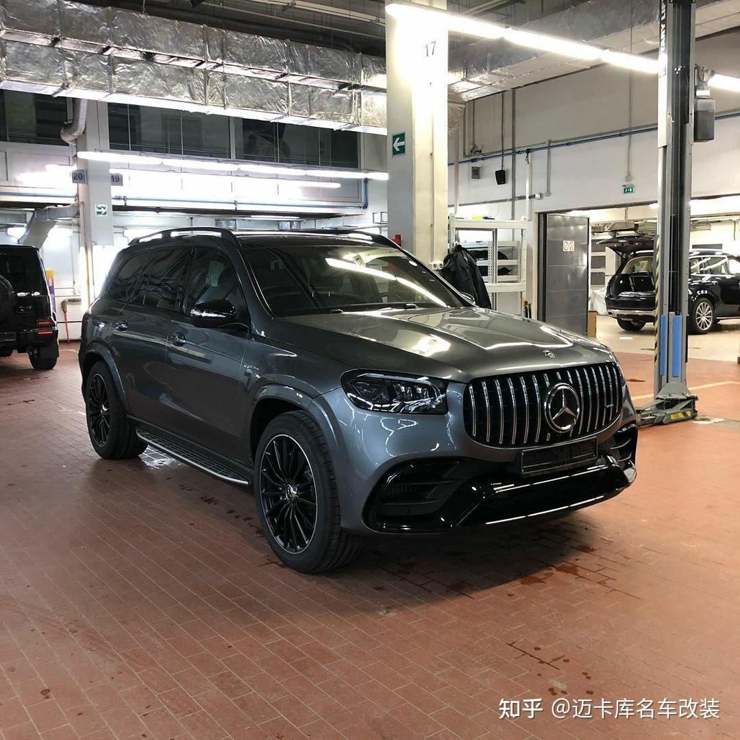 人靠衣装车靠改装奔驰gls450改gls63amg外观