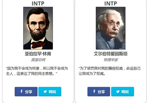 intp两位典型人物解读