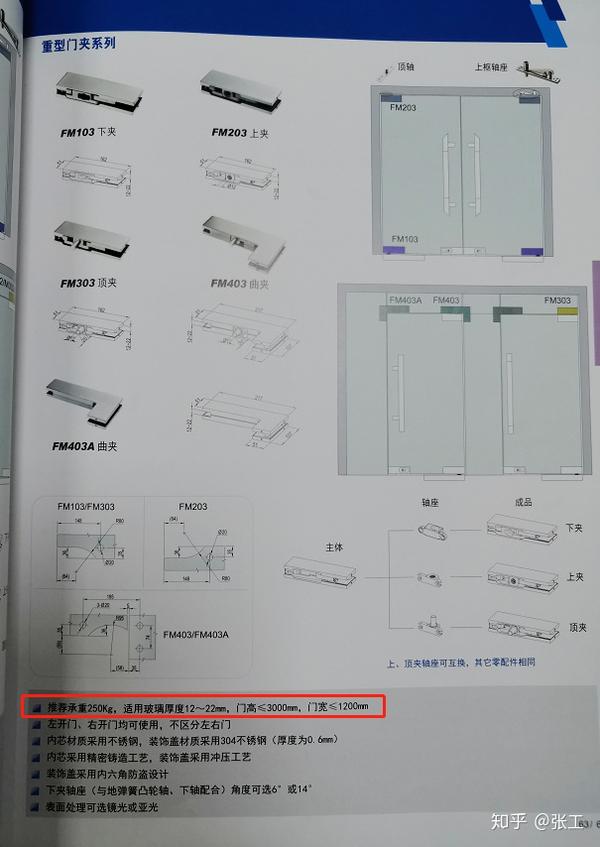 无框地弹门得益于它的构造形式,其尺寸唯一受限于地弹簧以及门夹的