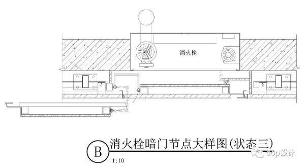 室内设计施工工艺003消火栓暗门小知识可开启180度哦