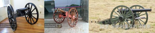 巴拉圭m1841型6磅滑膛炮,巴西经典的m1857型12磅滑膛炮及10磅线膛炮