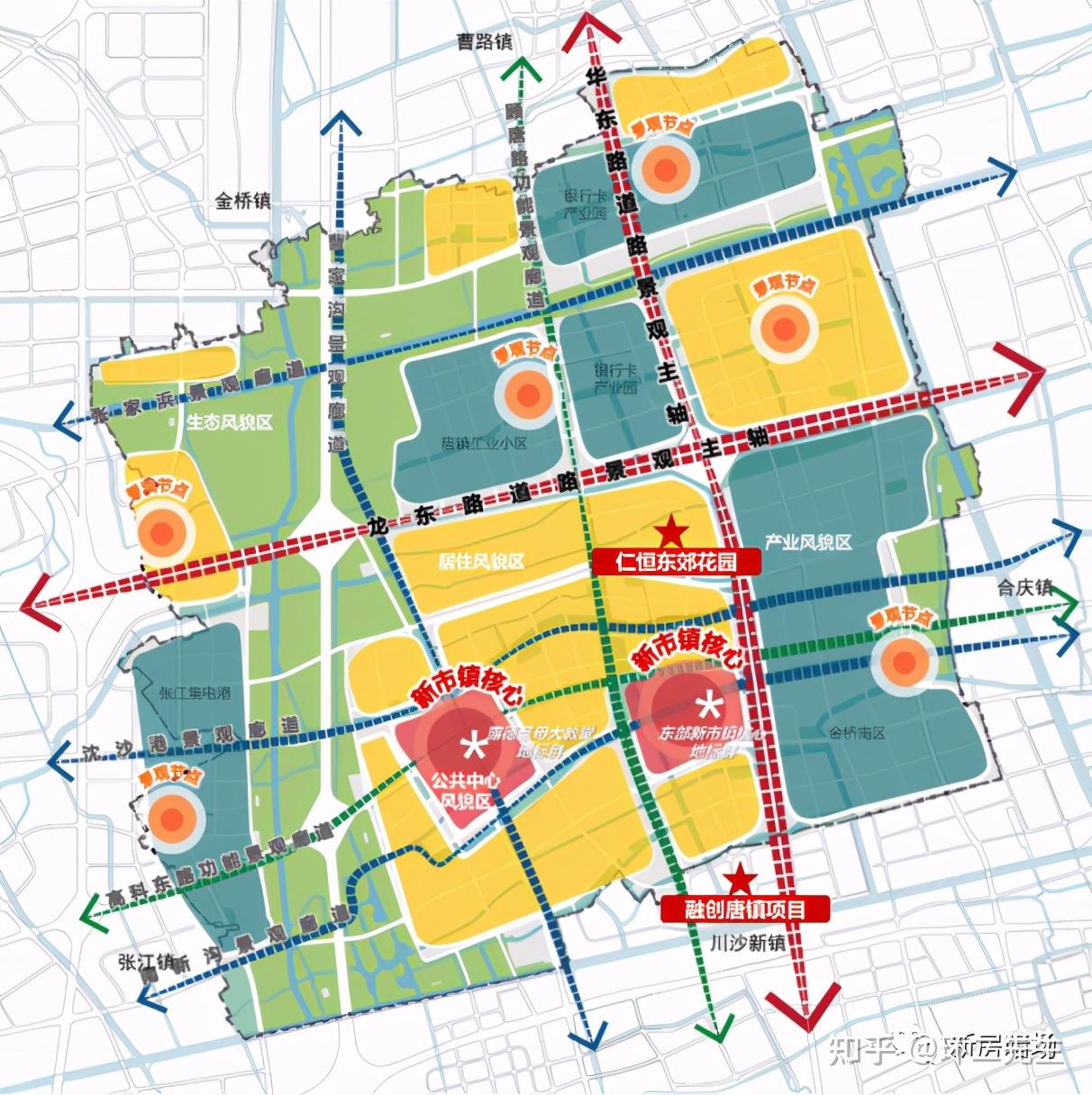 上月18日发布的《浦东新区唐镇国土空间总体规划(2020-2035)》(草案)